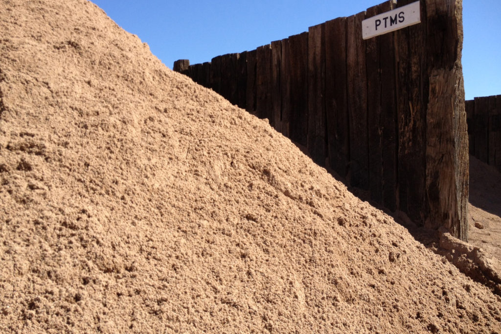 PTMS Mortar Sand Stockpile