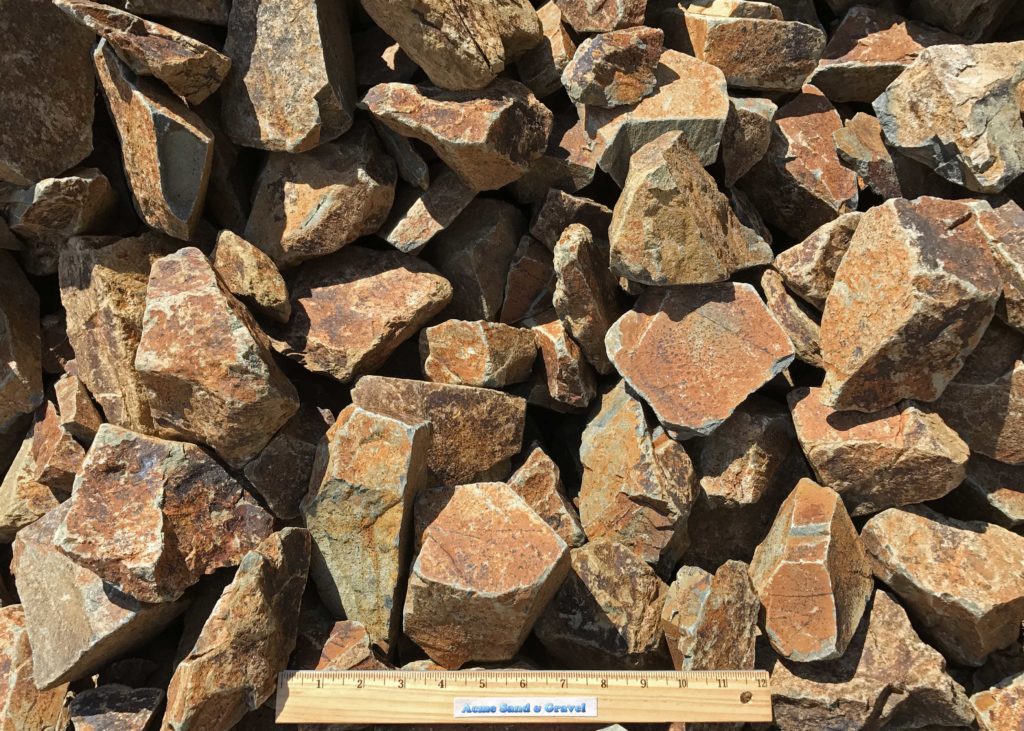 Rock Riprap Size Chart